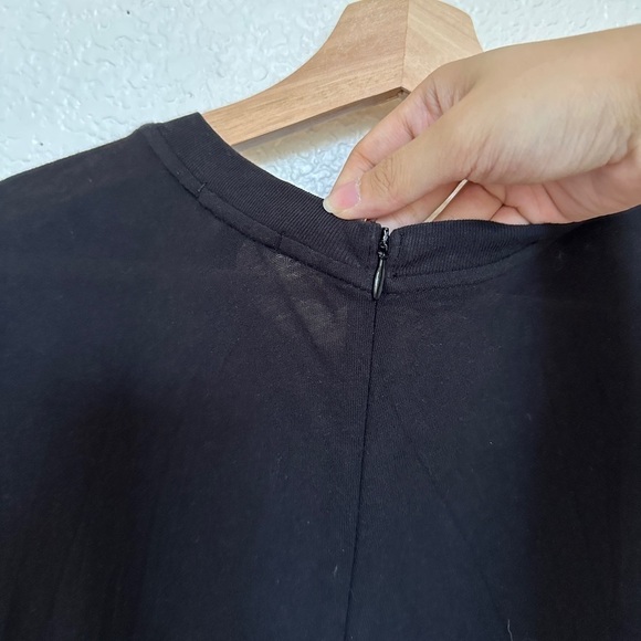 ATM High Torsion Black Drawstring Tank Muscle Sleeveless Casual Long Jumpsuit - Picture 8 of 11